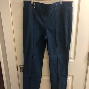 Anne Klein Women's Trousers Blue Size 12